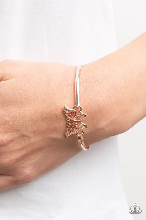 Did I FLUTTER - Rose Gold Bracelet