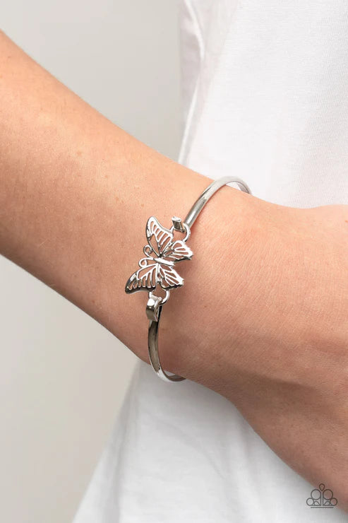 Did I FLUTTER - Silver Bracelet