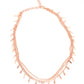 Monochromatic Magic - Rose Gold Choker