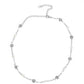 Rumored Romance - White Choker Necklace