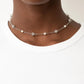 Rumored Romance - White Choker Necklace