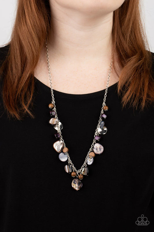 Caribbean Charisma - Purple Necklace
