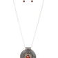 Toga Party - Brown Necklace