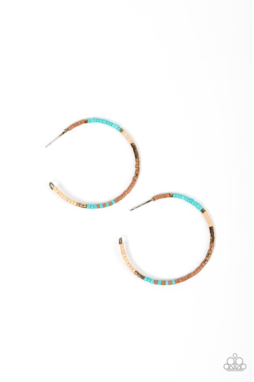 Joshua Tree Tourist - Brass Hoop Earring