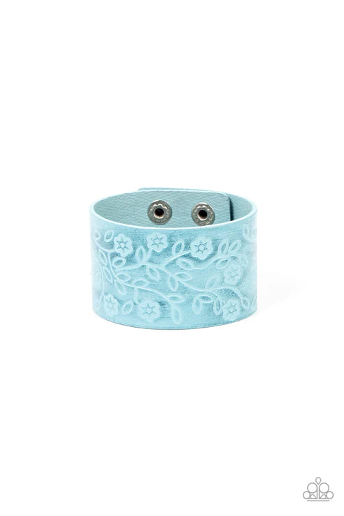 Rosy Wrap Up - Blue Urban Bracelet