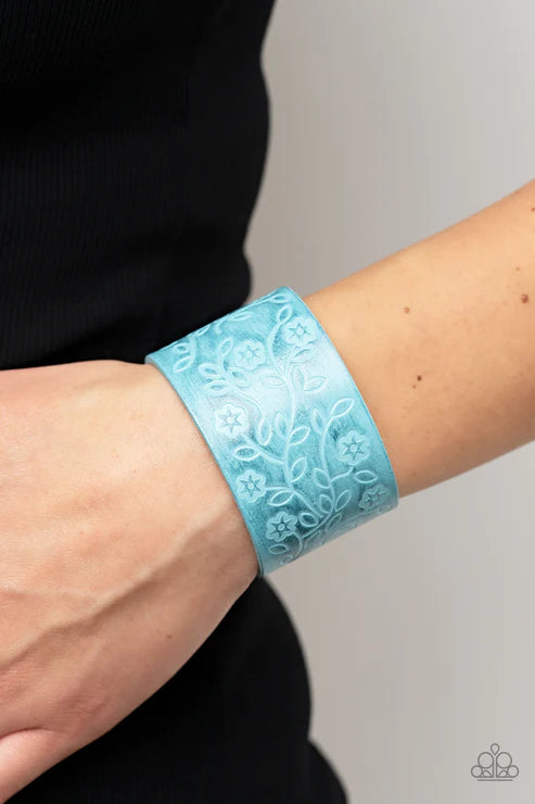 Rosy Wrap Up - Blue Urban Bracelet