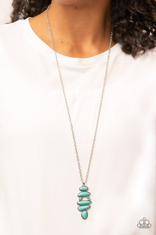 Mojave Mountaineer - Blue Necklace