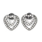 Ever Enamored - Black Post Earring