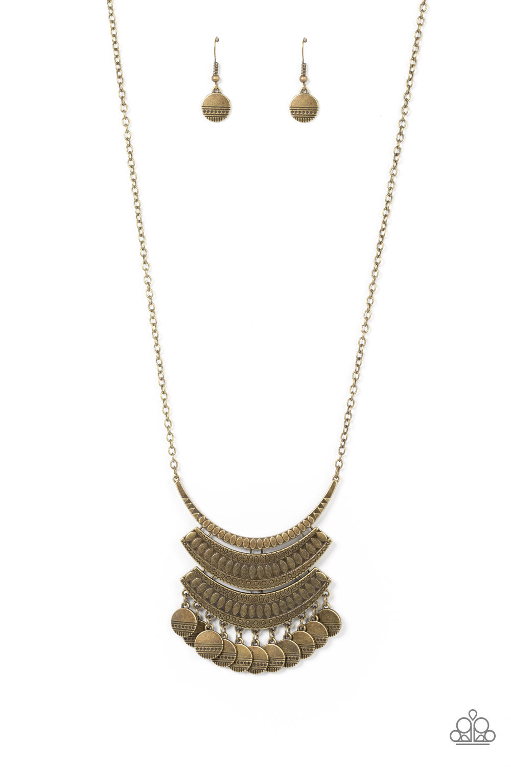 Under the EMPRESS-ion - Brass Necklace