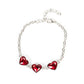 Little Heartbreaker - Red Bracelet