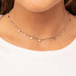 Cupid's Cutest Valentine - Rose Gold Choker Necklace