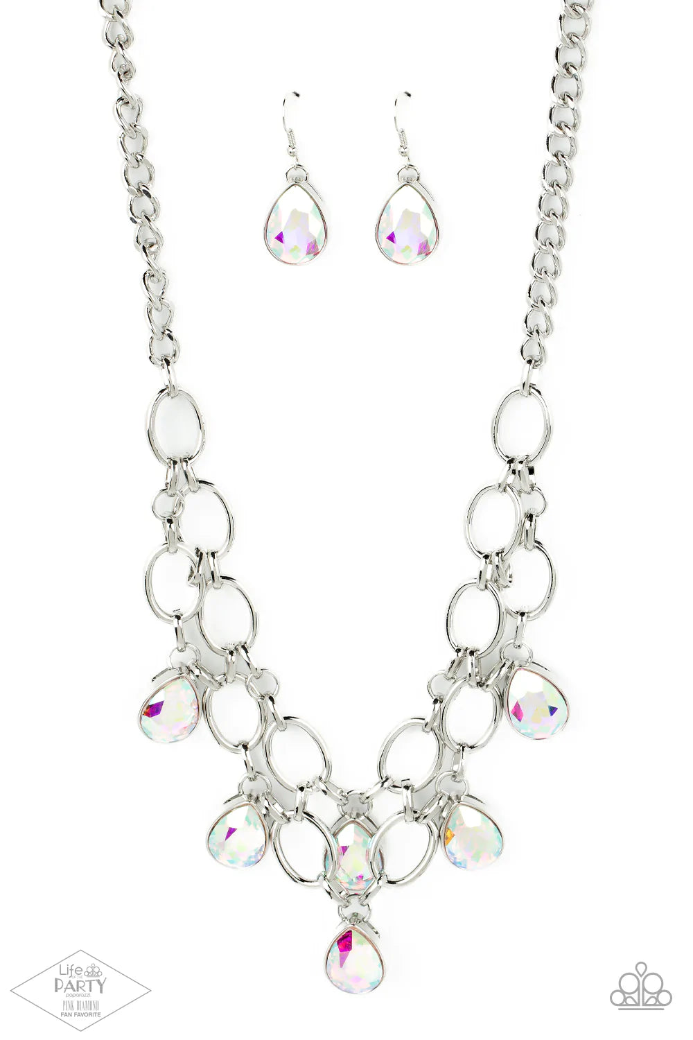 Show-Stopping Shimmer - Multi Necklace