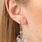 Fabulous Flutter - White Earring