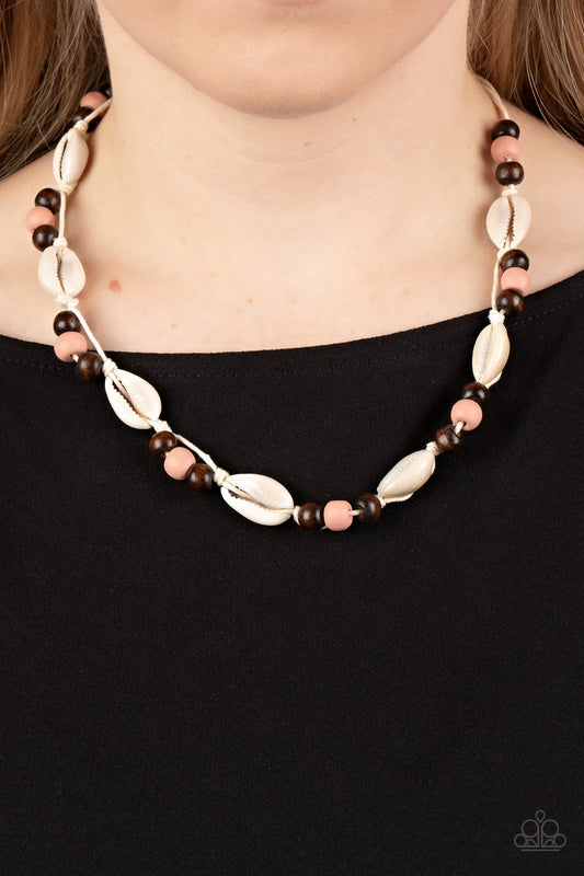 Bermuda Beachcomber - Pink Urban Necklace