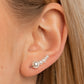 Dropping into Divine - White Ear Crawler Earring