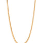 Downtown Defender - Gold Necklace
