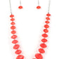 Happy-GLOW-Lucky - Red Necklace