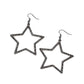 Supernova Sparkle - Black Earring