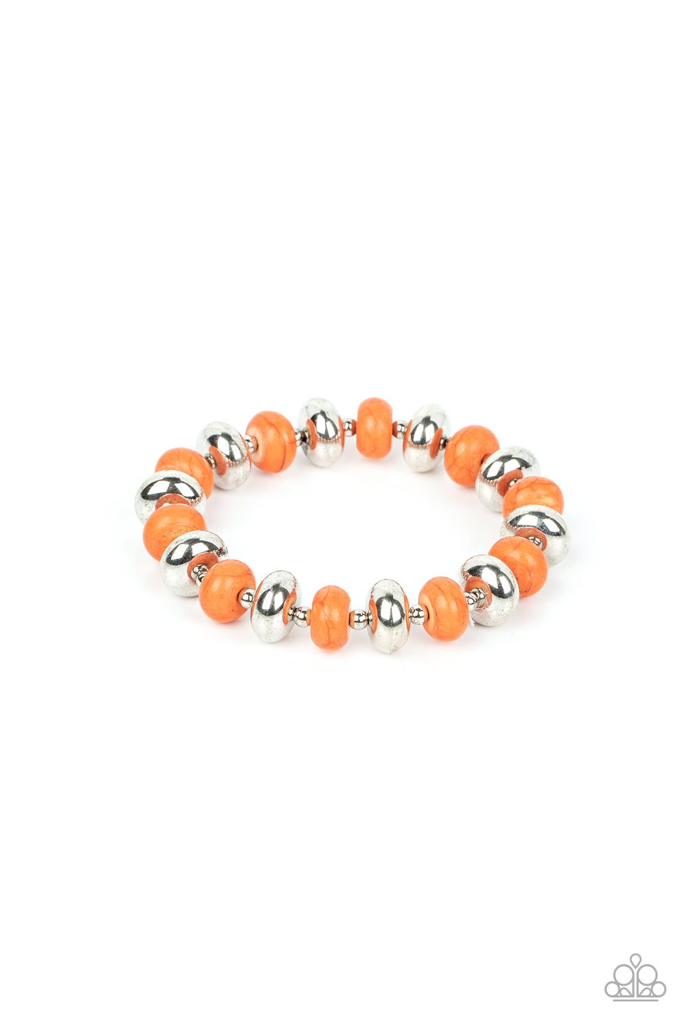 Stone Age Aesthetic - Orange Bracelet