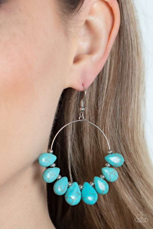 Canyon Quarry - Blue Earring