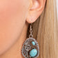 Hibiscus Harvest - Blue Earring