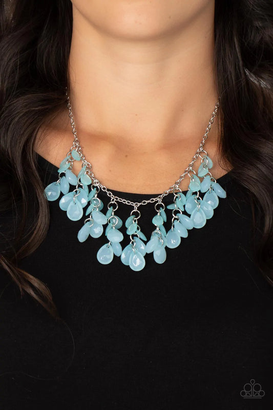 Crystal Cabaret - Blue Necklace