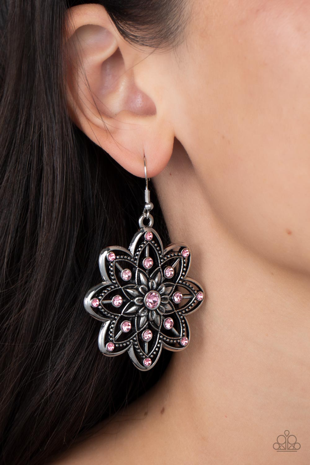 Prismatic Perennial - Pink Earring