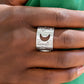 Lunar Levels - Silver Ring