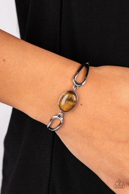 A Quarter Past Zen - Brown Bracelet