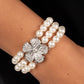 Park Avenue Orchard - White Bracelet