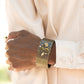 Flickering Fortune - Brass Bracelet