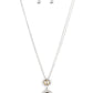 Castle Diamonds - Brown Necklace