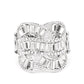 Six-Figure Flex - White Ring
