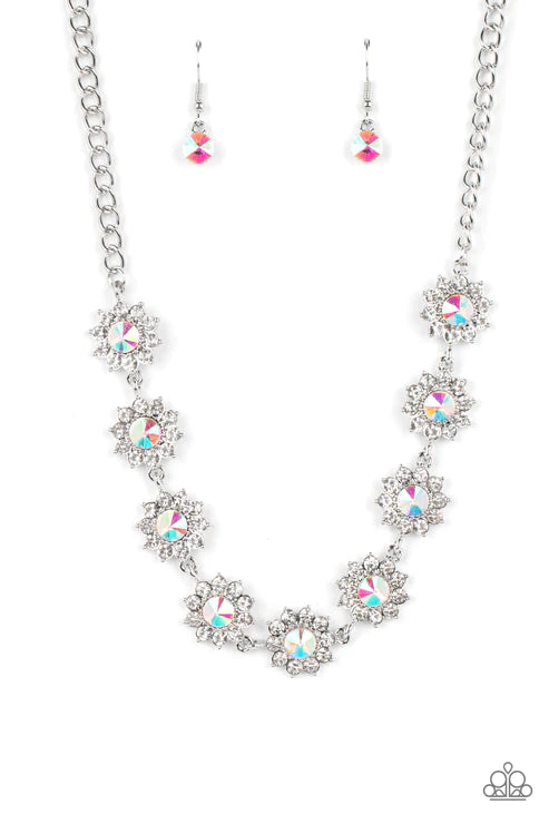 Blooming Brilliance - Multi Necklace (Life Of The Party Jan. 2023)