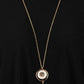 Cretian Crest - Gold Lanyard Necklace