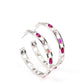 The Gem Fairy - Pink Hoop Earring (Life Of The Party Feb. 2023)