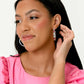 The Gem Fairy - Pink Hoop Earring (Life Of The Party Feb. 2023)