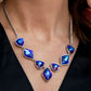 Glittering Geometrics - Purple Necklace
