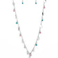 Sharp-Edged Shimmer - Multi Necklace