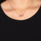 Hugs and Kisses - Copper Necklace