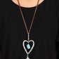 Santa Fe Sweetheart - Blue Lanyard Necklace