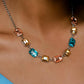 Emerald Envy - Multi Necklace (Life Of The Party Feb. 2023)