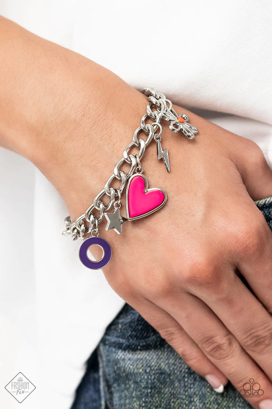 Turn Up The Charm - Multi Bracelet