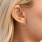 Ultra Upmarket - Rose Gold Hoop Earring