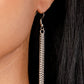 Flash of Fringe - Pink Necklace