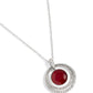 Cats Eye Couture - Red Necklace