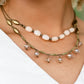 Sheen Season - Brass Necklace