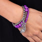 Individual Inflorescence - Purple Bracelet