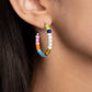 Multicolored Mambo - Multi Hoop Earring