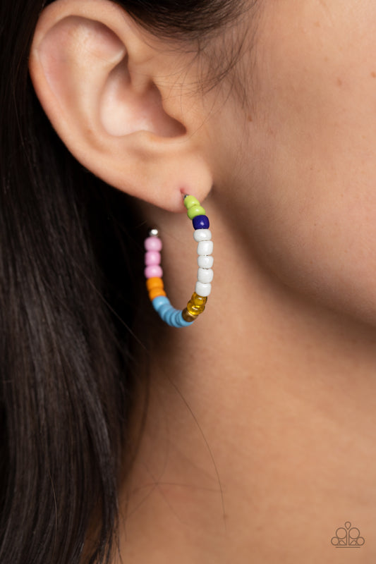 Multicolored Mambo - Multi Hoop Earring